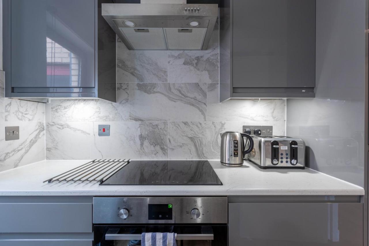 Stunning 1 Bed Merchant City Apartment With Parking Glasgow Kültér fotó