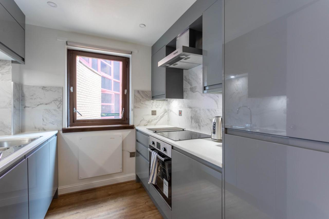 Stunning 1 Bed Merchant City Apartment With Parking Glasgow Kültér fotó